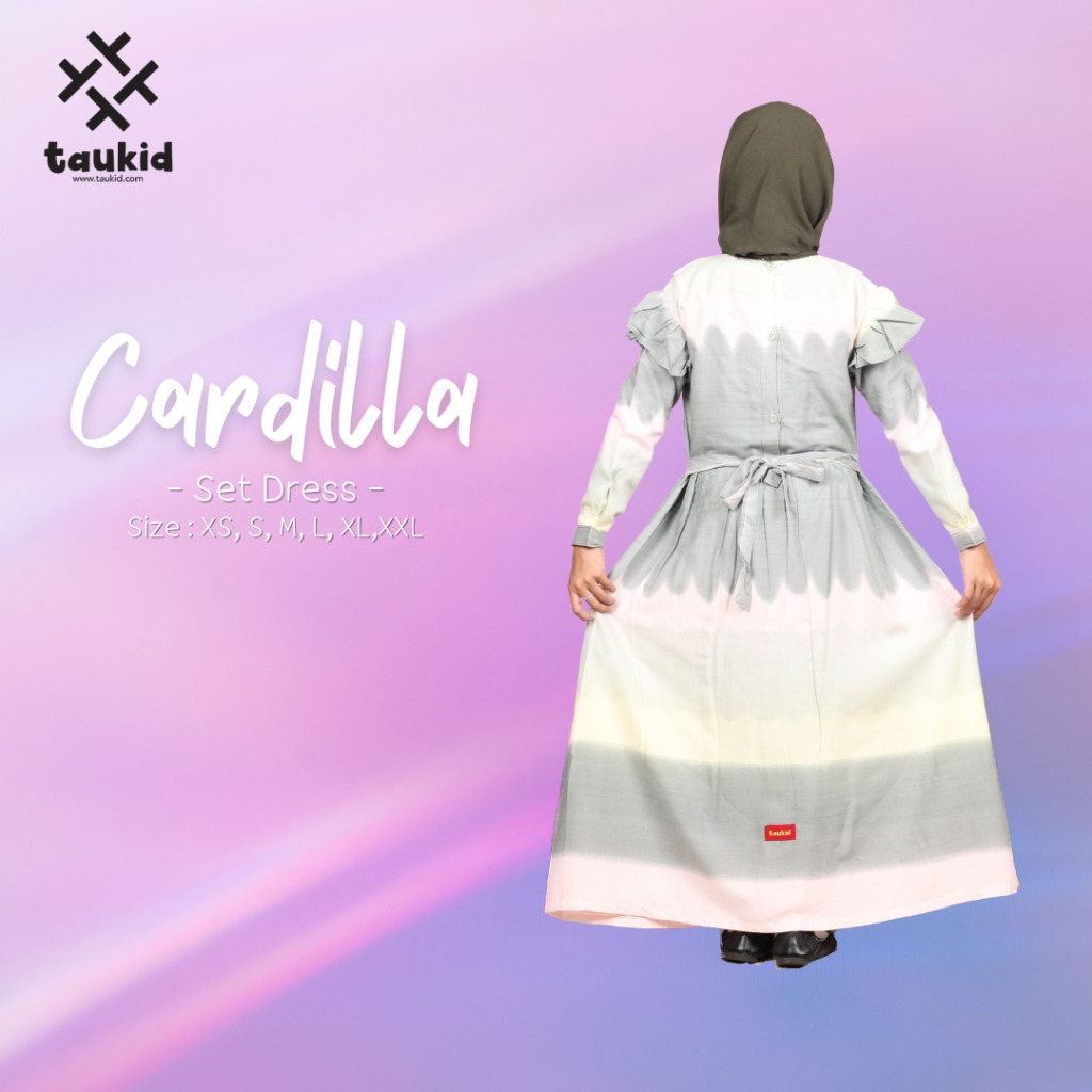set dress anak/gamis anak Taukid