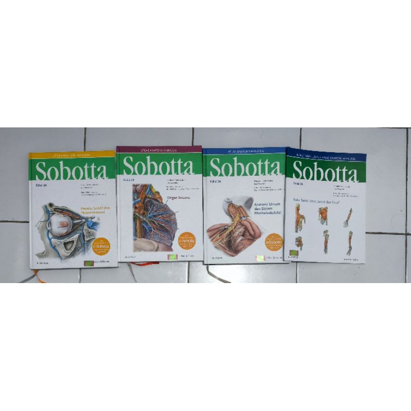 [ORIGINAL] PRELOVED Sobotta Atlas Anatomi Manusia Edisi 24