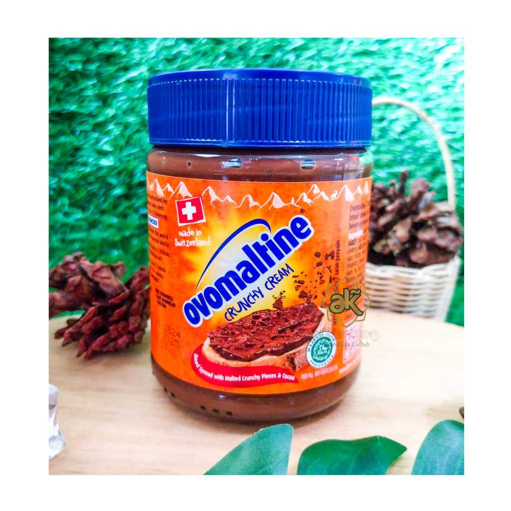 

Selai OVOMALTINE - selai coklat krispy - Ovomaltine crunchy cream TEERMURAH 680 GR