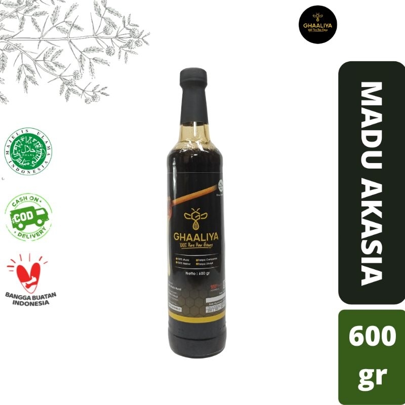 

Madu Murni Asli Nektar Akasia 600gr