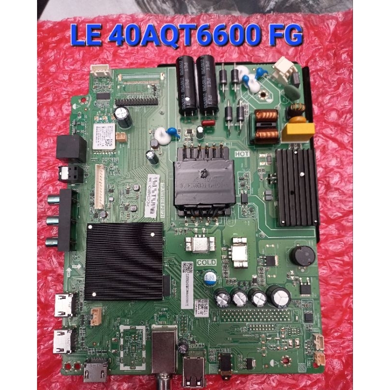 MAINBOARD  / MATHERBOARD / MB / MB / TV LED AQUA ANDROID /  LE40AQT6600FG / 40AQT6600FG / 40AQT6600