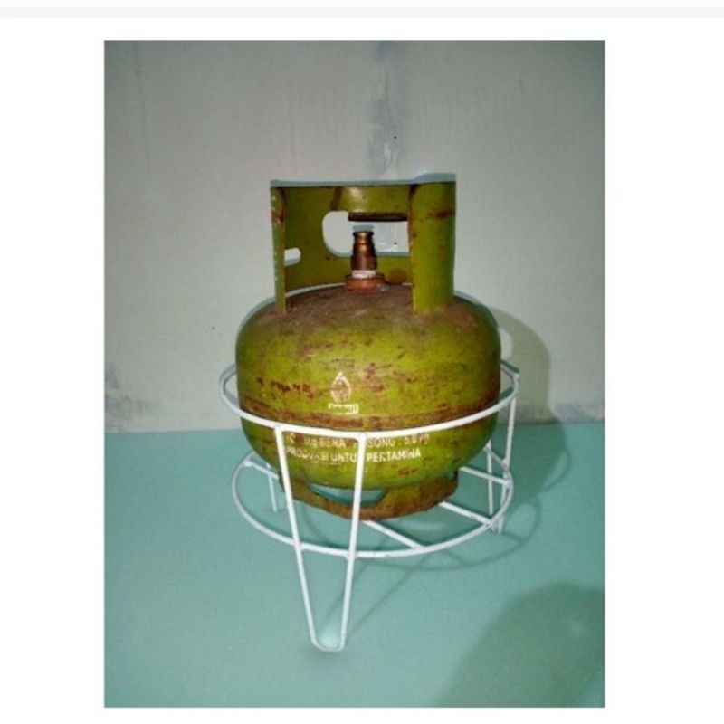tempat tabung gas / tempat pot bunga / standing pot/tabung gas