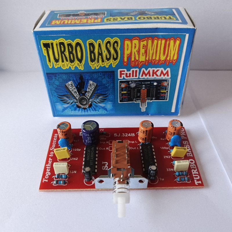 Kit Turbo Bass Premium Full MKM, Kit Turbo Bass Penambah Bass Premium