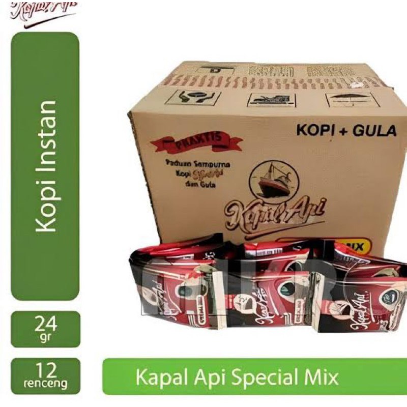 

kopi kapal api special mix 1 dus 12 renceng