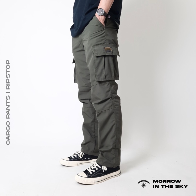 KODE I58R Cargo Pants  Ripstop  Straight Fit  Morrowsky