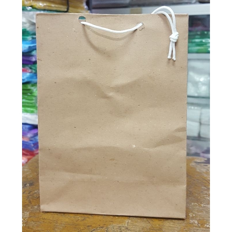 

Paper Bag/Tas kertas coklat/Kraft uk 20X25