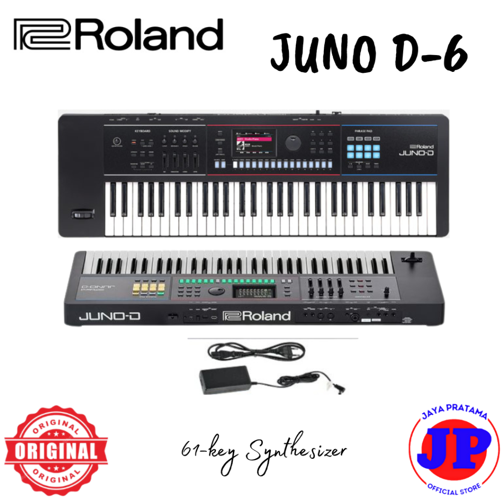 Roland JUNO-D6 61-key Synthesizer Roland Juno D-6 61-key Synthesizer