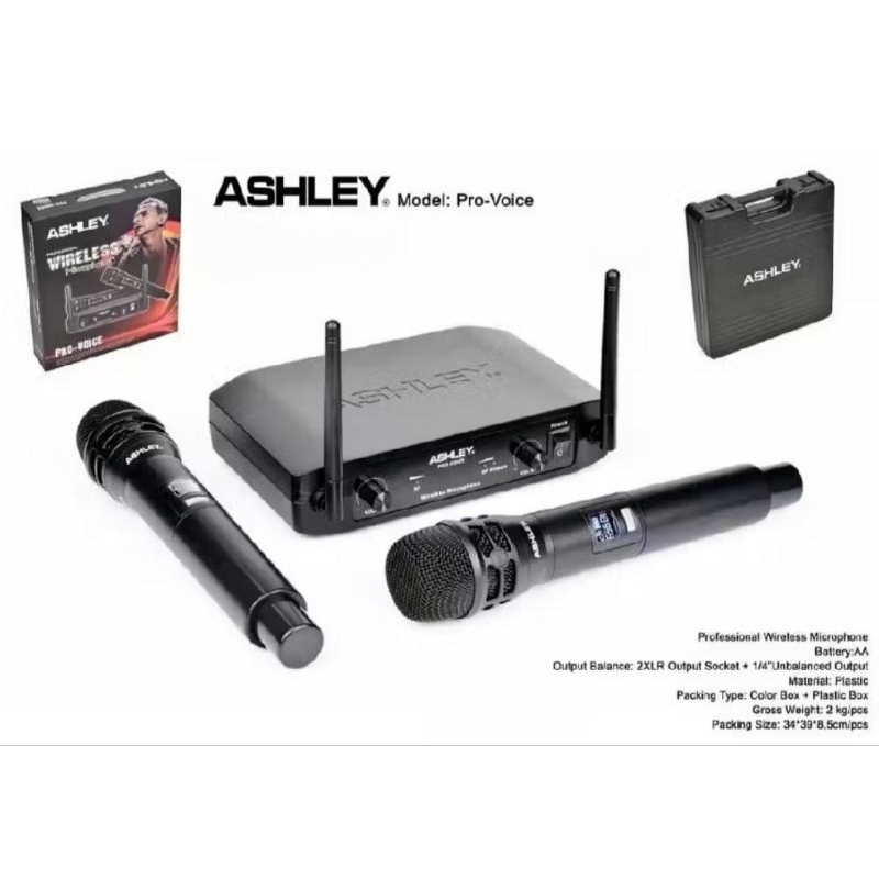 Mic Wireless ASHLEY Pro Voice