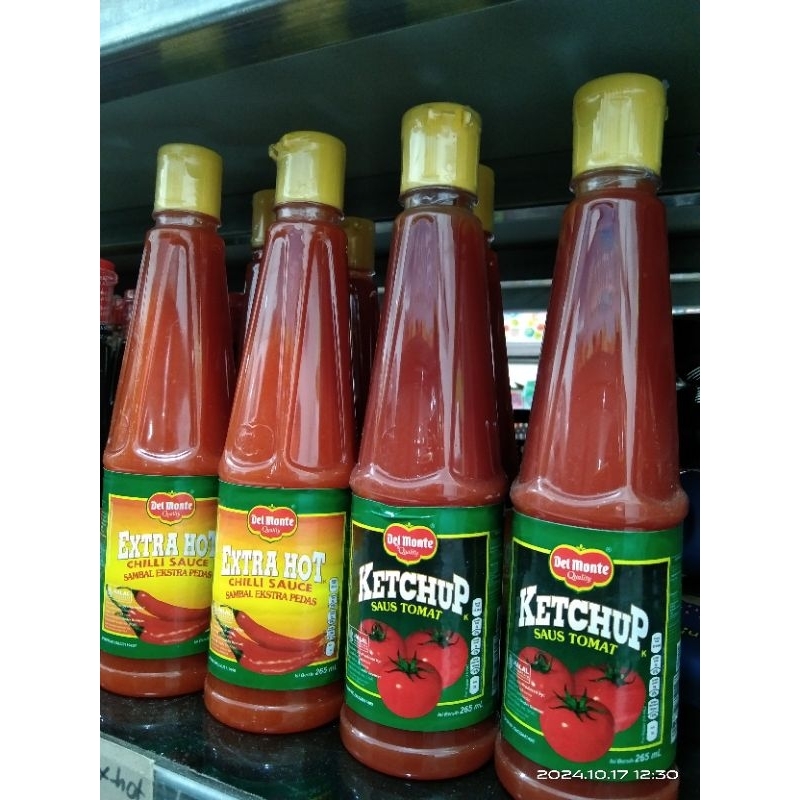 

Delmonte saus botol 265gr