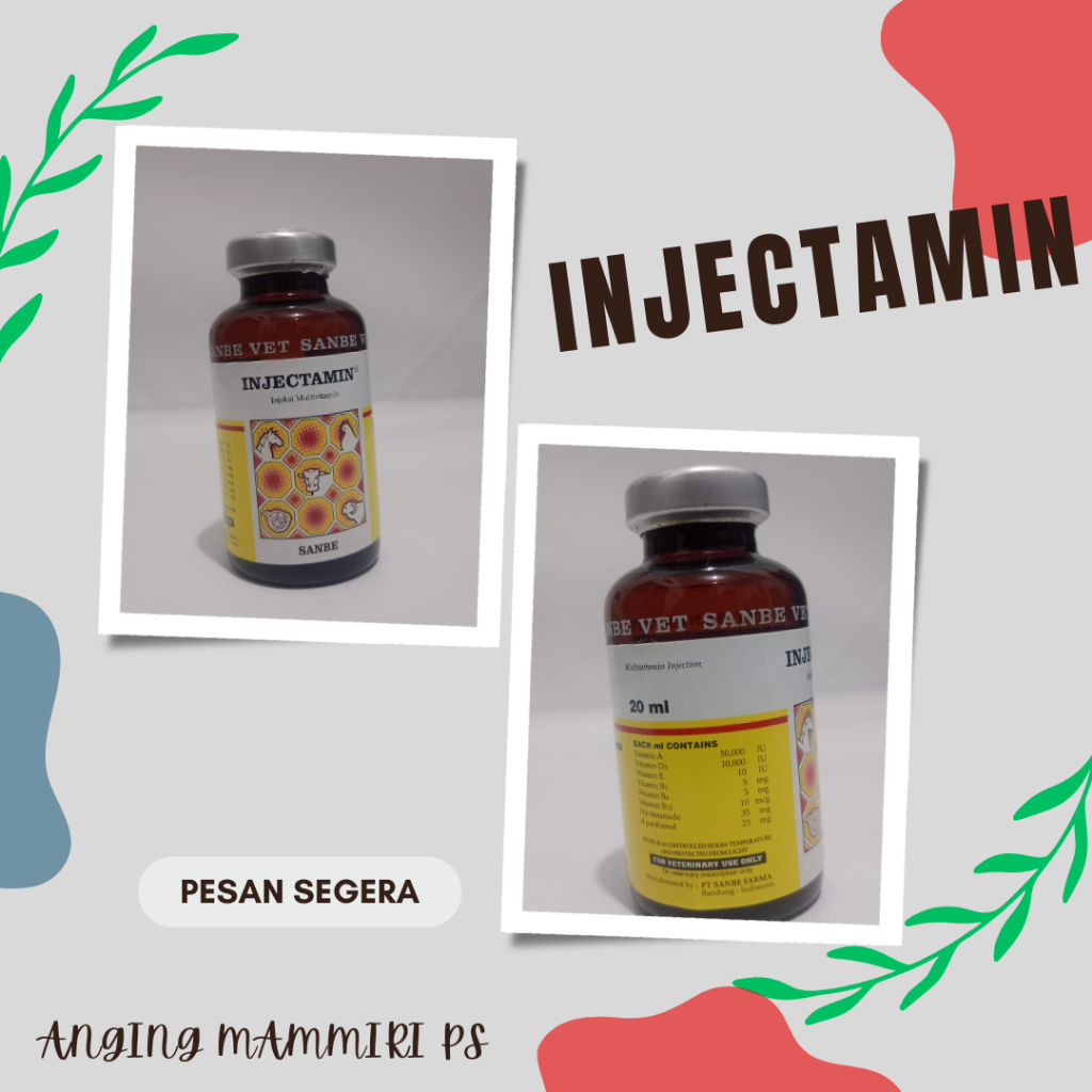 INJECTAMIN (Multivitamin hewan)