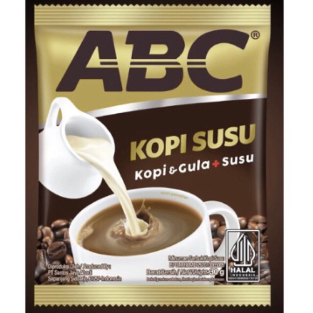 

ABC KOPI SUSU 30g [1 Renteng isi 10 Sachet]