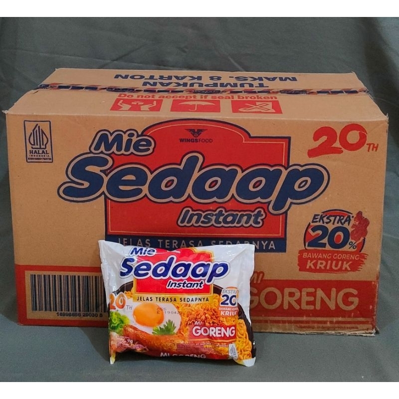 Amira Plastic Mie Sedaap Goreng Mie T Sedap 1 Dus Isi [ 40 Pcs ]
