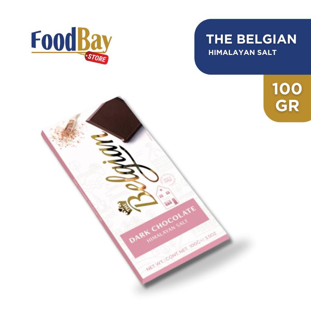 

Ay00! THE BELGIAN - Chocolate [ALL VARIANT] 100 Gr (Hazelnut Crunch, Himalayan Salt, Dark 72%, 85% -