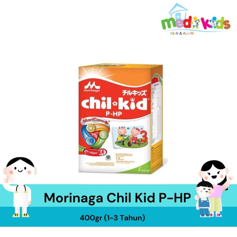 Morinaga Chil Kid Chilkid PHP 400 gr Susu Bayi Balita 400gr 1-3 Tahun