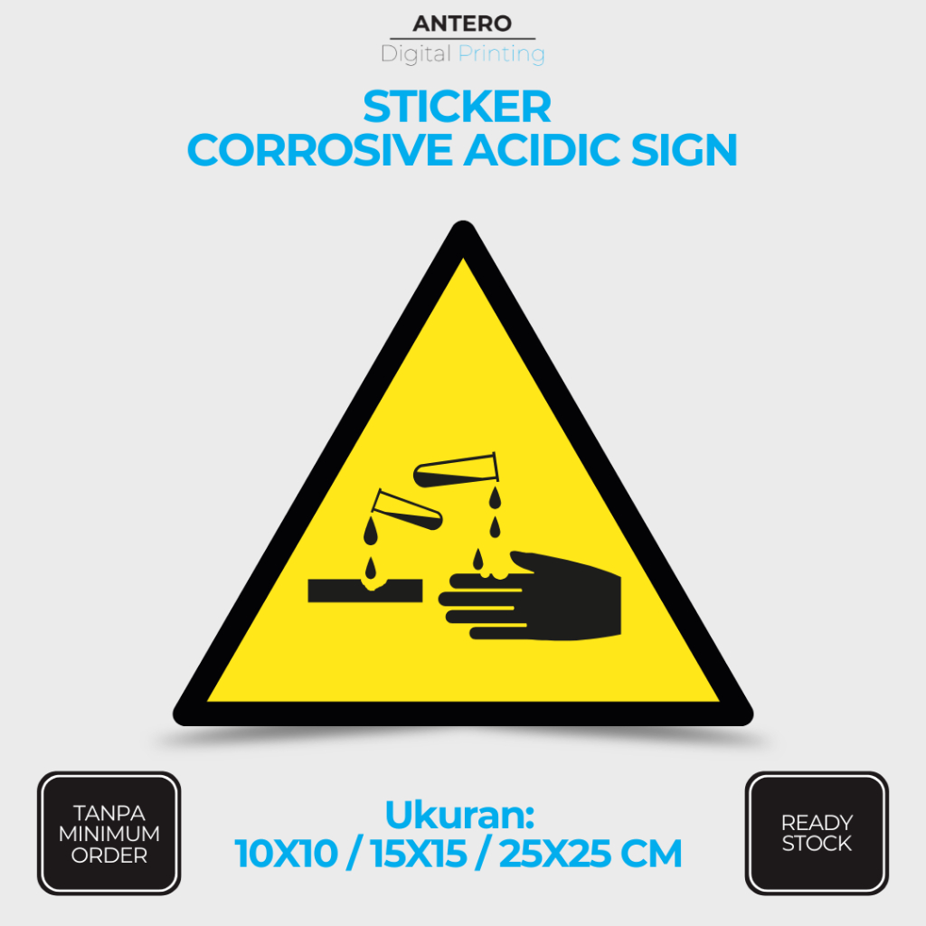 

STIKER CORROSIVE ACID / CAIRAN KOROSIF / TOXIC | STIKER PETUNJUK CORROSIVE ACID / CAIRAN KOROSIF | STIKER VINYL TAHAN AIR