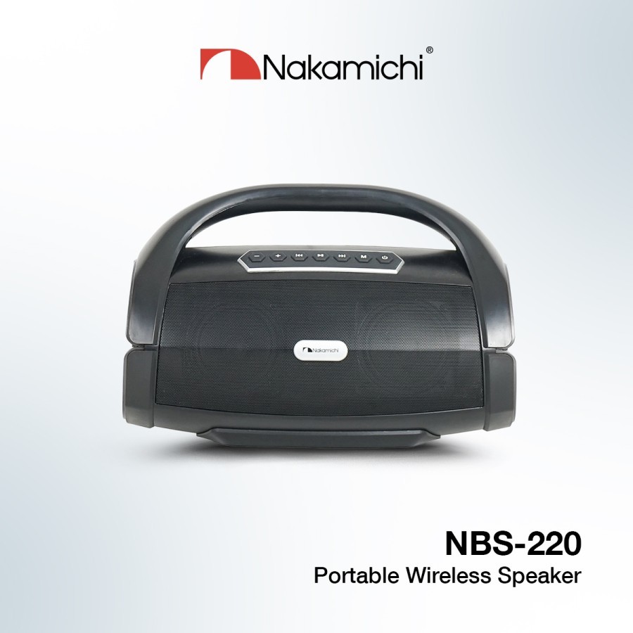 Speaker Nakamichi NBS-220 Portable Wireless Speaker Audio Bluetooth Original