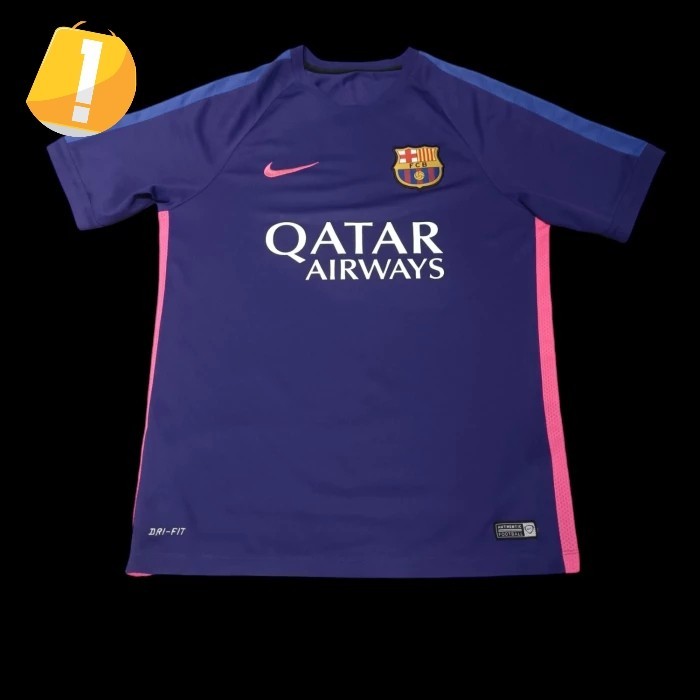 NIKE JERSEY BARCELONA 2014 2015 2016 PRE MATCH JERSEY TRAINING FOOTBALL SOCCER JERSEY BARCA BAJU LAT