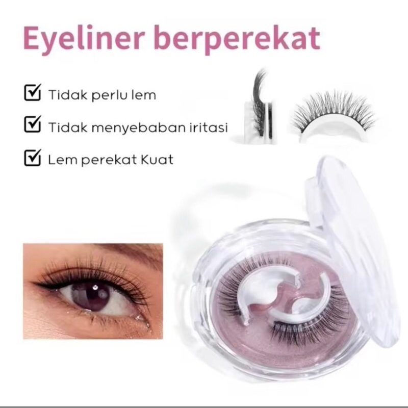 Bulu mata magnet tanpa lem magnetic lashes