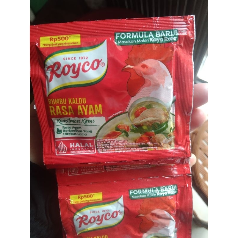 

Royco ayam royco sapi bumbu penyedap rasa 1 renceng 12 pcs