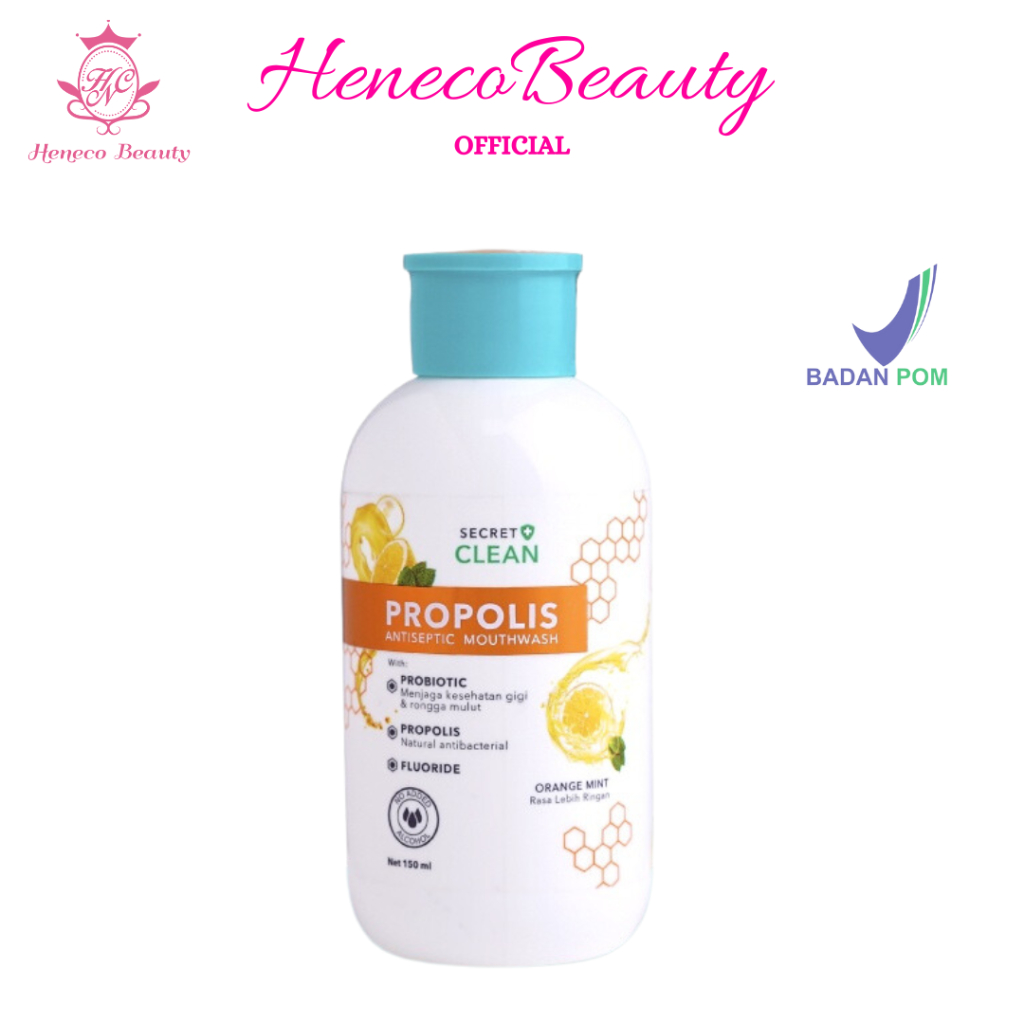 SECRET CLEAN Propolis Antiseptic Mouthwash