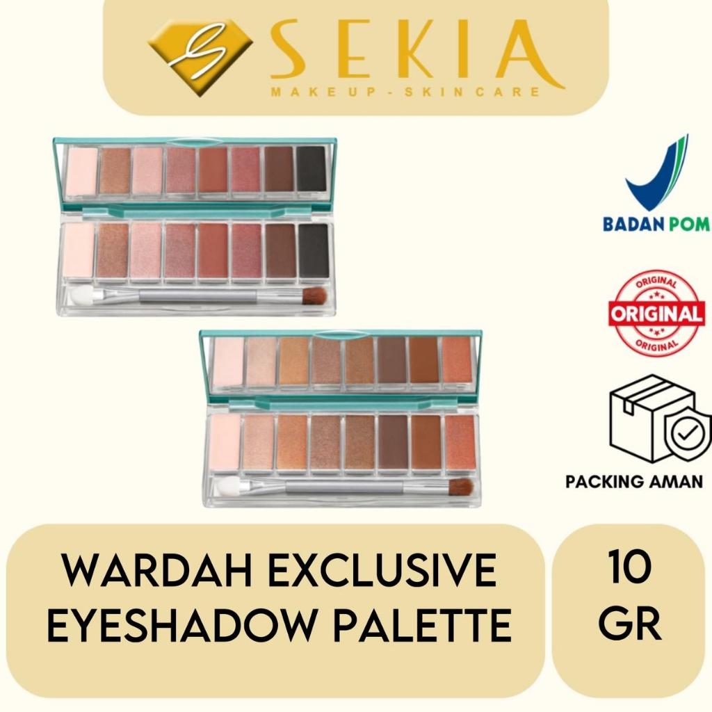 Wardah Exclusive Eyeshadow Pallete / Eye Shadow Pallete / Pallete Eye Shadow