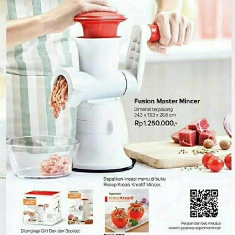 TUPPERWARE fusion master mincher