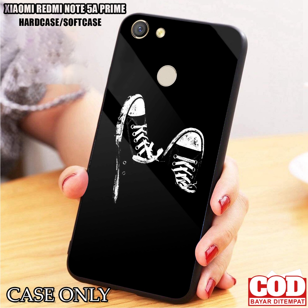 Case  XIAOMI REDMI NOTE 5A PRIME  - Casing XIAOMI REDMI NOTE 5A PRIME [ HITAM ] Silikon XIAOMI REDMI