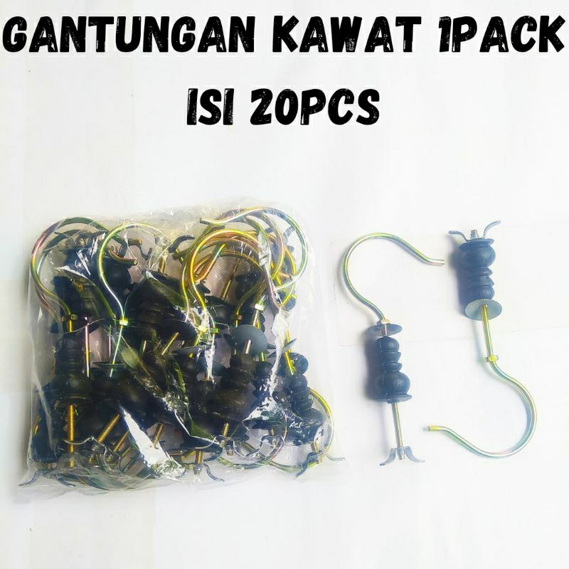 gantungan kawat gantungan cantolan sangkar burung aksesoris sangkar burung