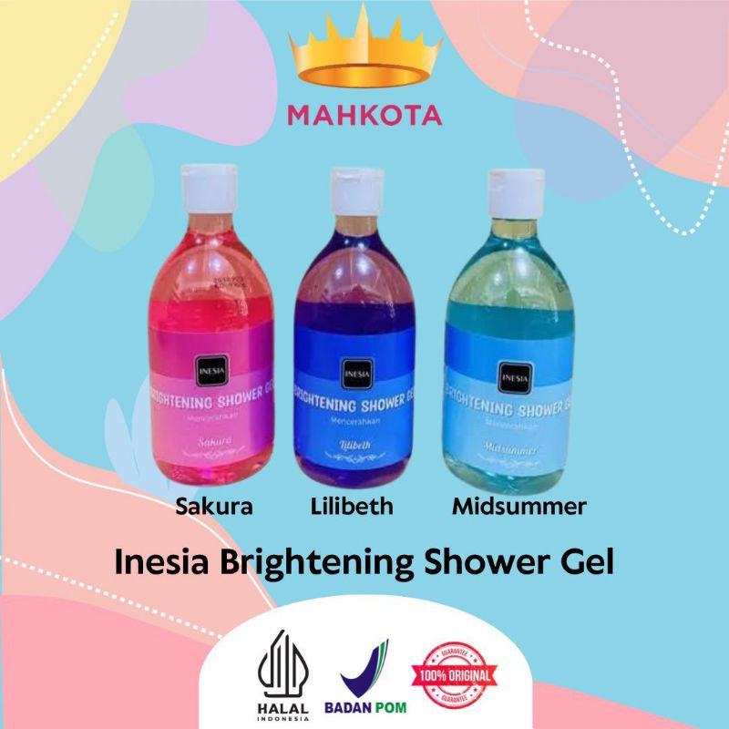 **Mahkotacosmetik** Inesia Brightening Shower Gel