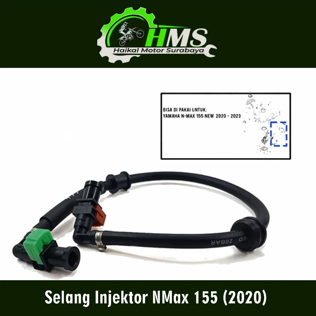 Selang Injektor NMax 155 (2020) - Kabel Cable Cabel Slang Cable Cabel Tali Seling Kawat Penghubung