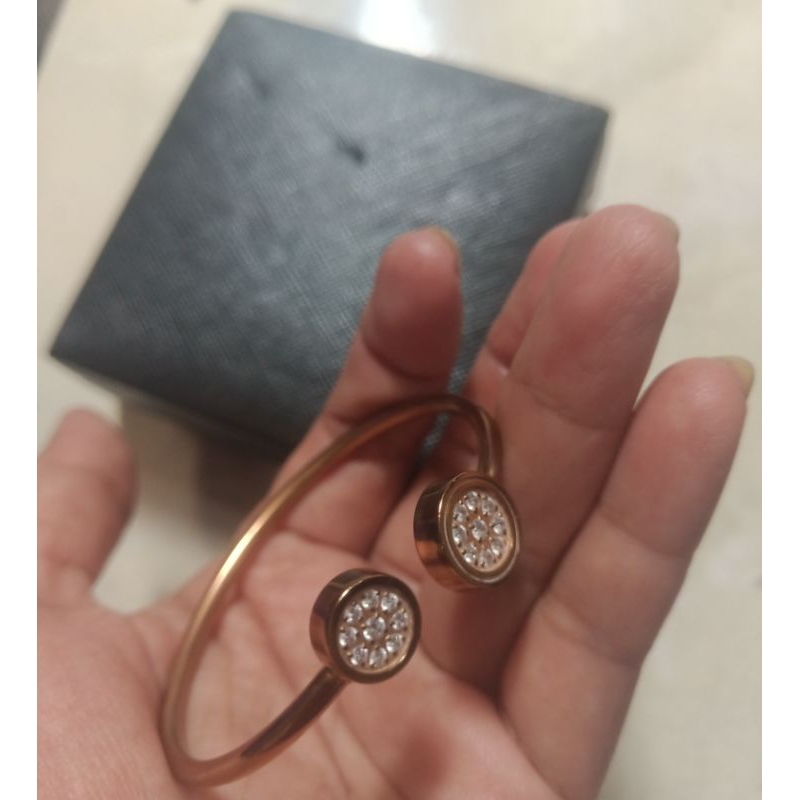 GELANG ROSEGOLD  MCI SIZE M ORIGINAL 100%SECOND/PRELOVED MULUS