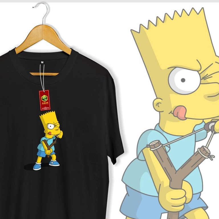 Kaos Simpsons Kaos Kartun Kaos Distro pria wanita anak-anak kaos outdoor santai djalur