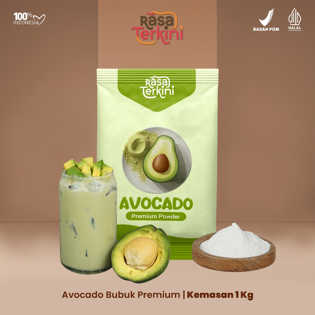 

Bubuk Minuman Avocado - Rasa Terkini Kemasan 1 Kg