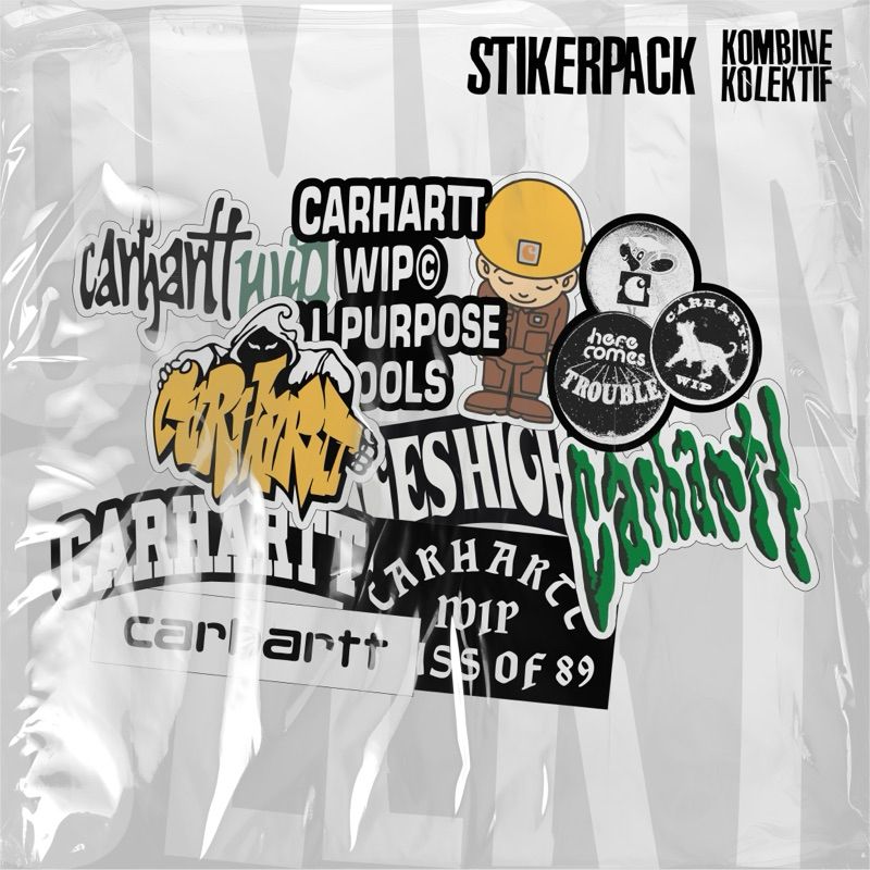 

Stikerpack Carhartt WIP