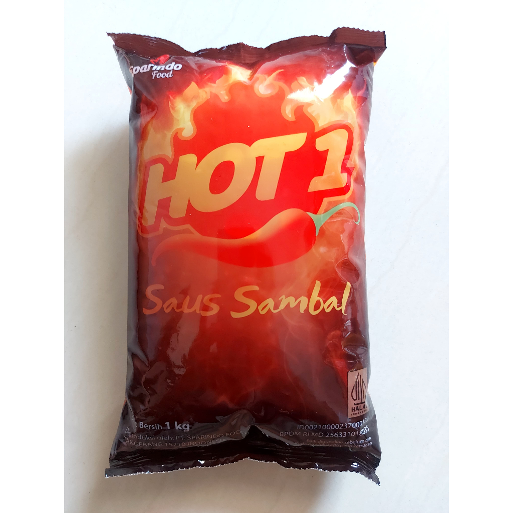 

Jual TERMURAH saus hot 1 kardus isi 10pcs (10kg)