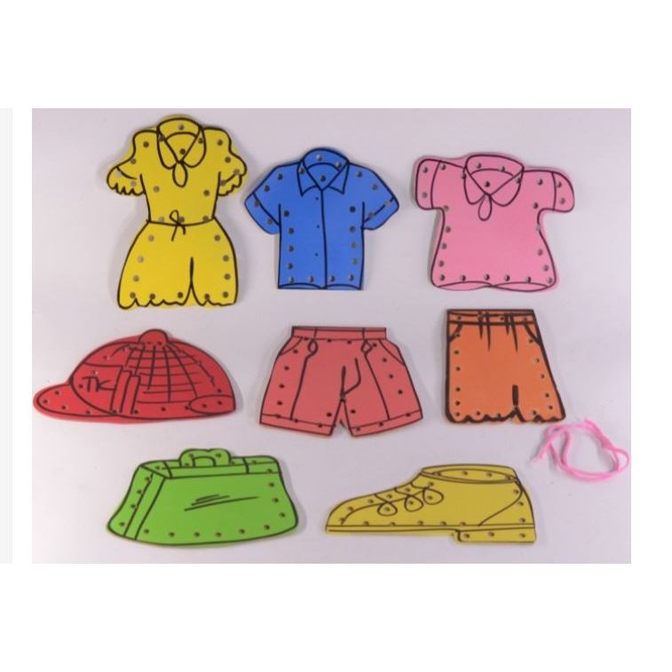 Mainan Menjahit Baju MDF