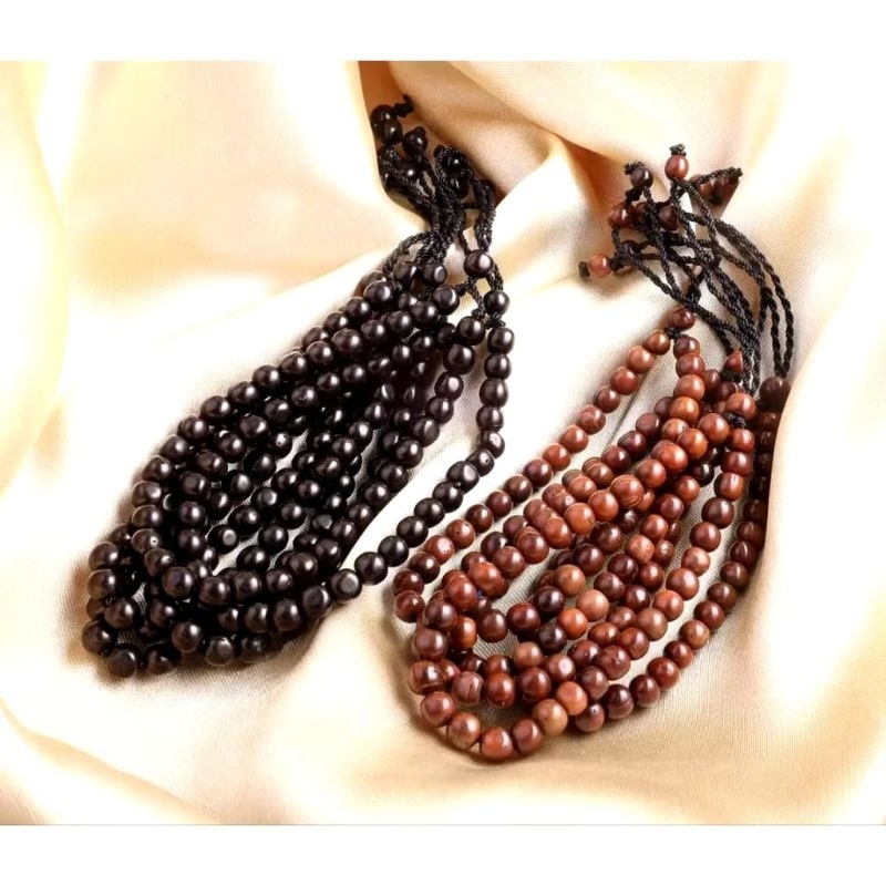 Gelang Tasbih Kayu Kaokah Kokkah kaukah 33 Butir