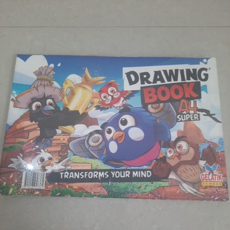 

Buku gambar A4 GELATIK isi 8 lembar/1 pak isi 10 buku