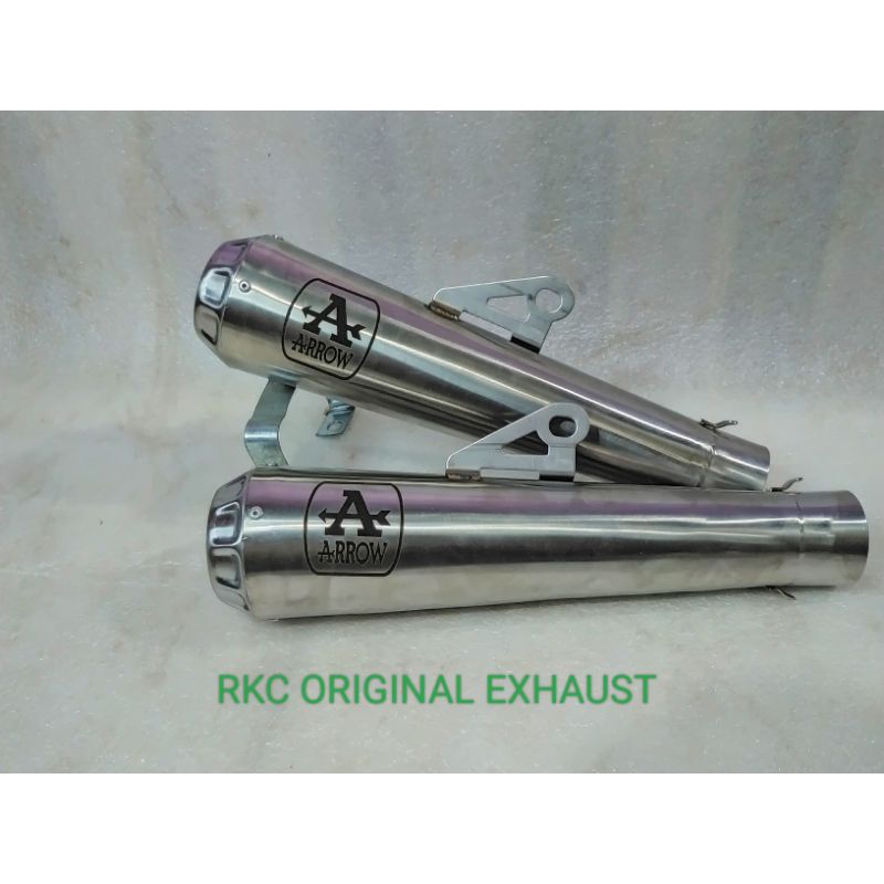 KNALPOT RACING ARROW GANTUNGAN PATEN JUPITER Z VEGA R SUPRA X 125 REVO ABSOLUTE DLL