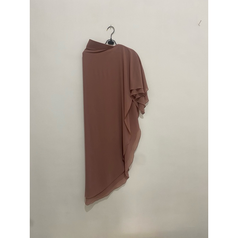 preloved Zulaikha khimar warna dusty pink