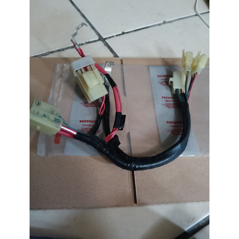 kabel body bendik aki original Honda old Vario beat spacy Scoopy 110 108 asli ori soket socket konek