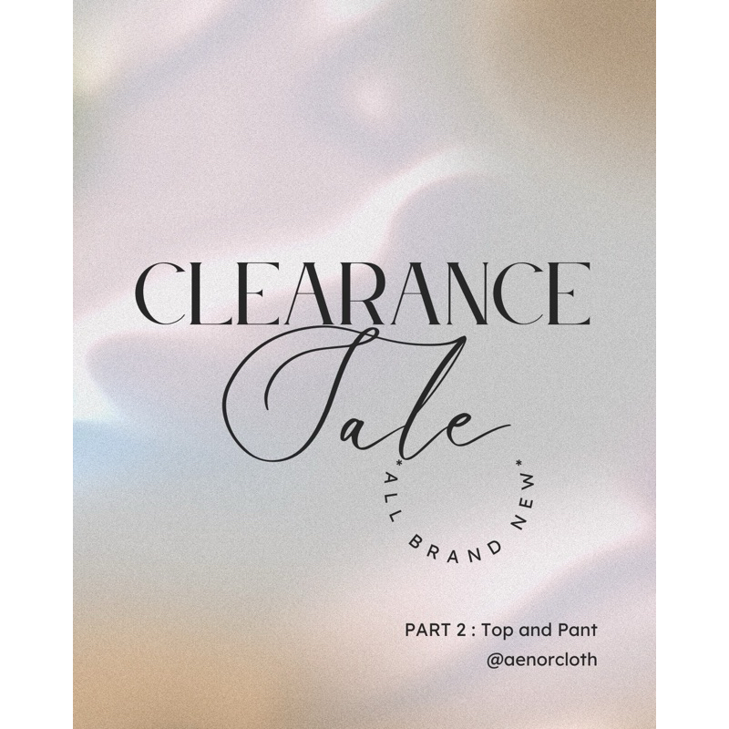 Aenor Cloth - CLEARANCE SALE Atasan Tanktop Blouse Rok Celana