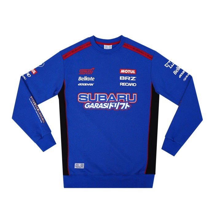 Crewneck Garasi Drift Blue - M L