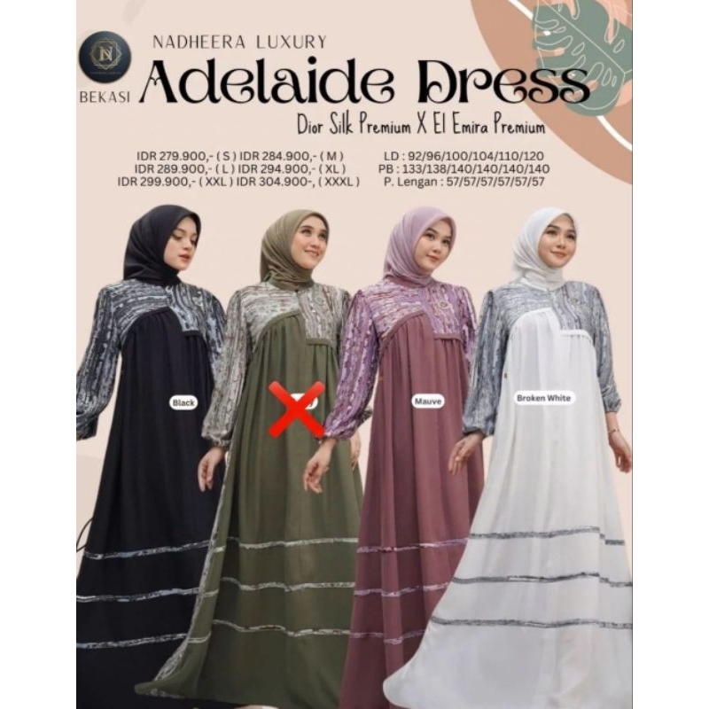 ADELAIDE DRESS BY NADHEERA LUXURY