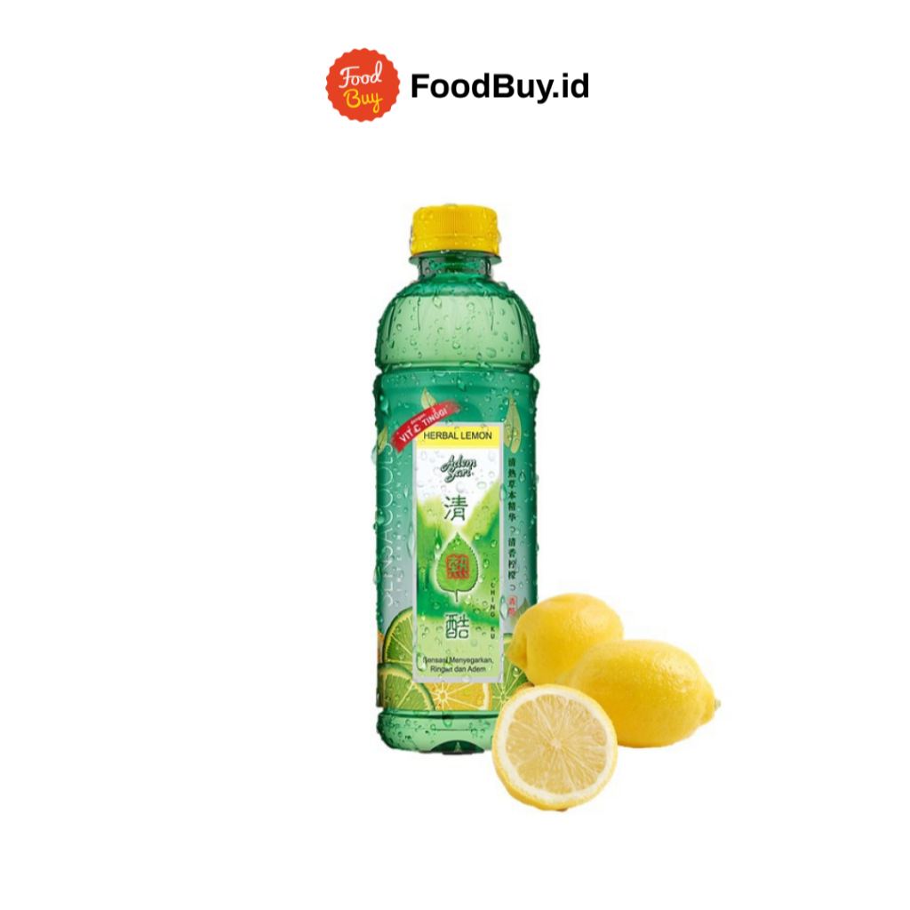 Adem Sari Chingku Herbal Lemon Botol 350ml
