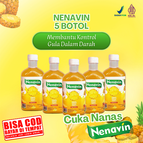 

NENAVIN - Membantu Atasi Diabetes dan Kontrol gula dalam darah - 5 Botol
