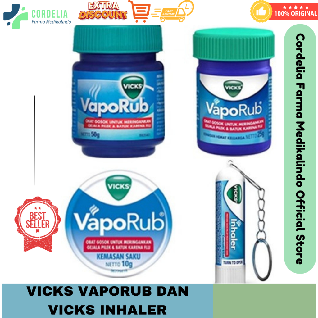 Vicks Vaporub dan Vicks Inhaler
