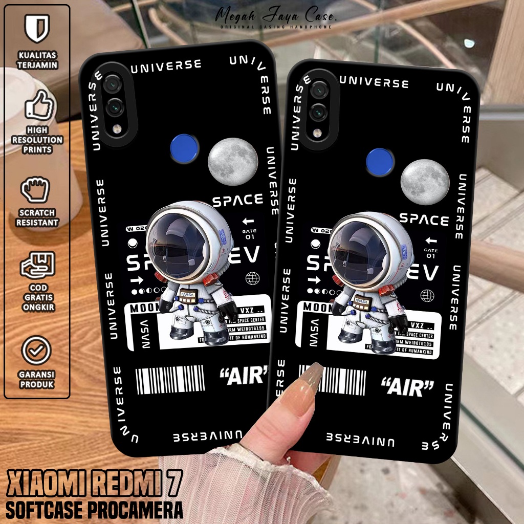 Case Xiaomi Redmi 7 - Casing Hp Xiaomi Redmi 7 Motif PLNT - Silikon Hp - Softcase Hp Redmi 7