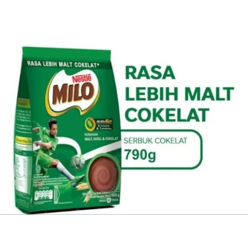 

Milo Activ Go Pouch 790 gr