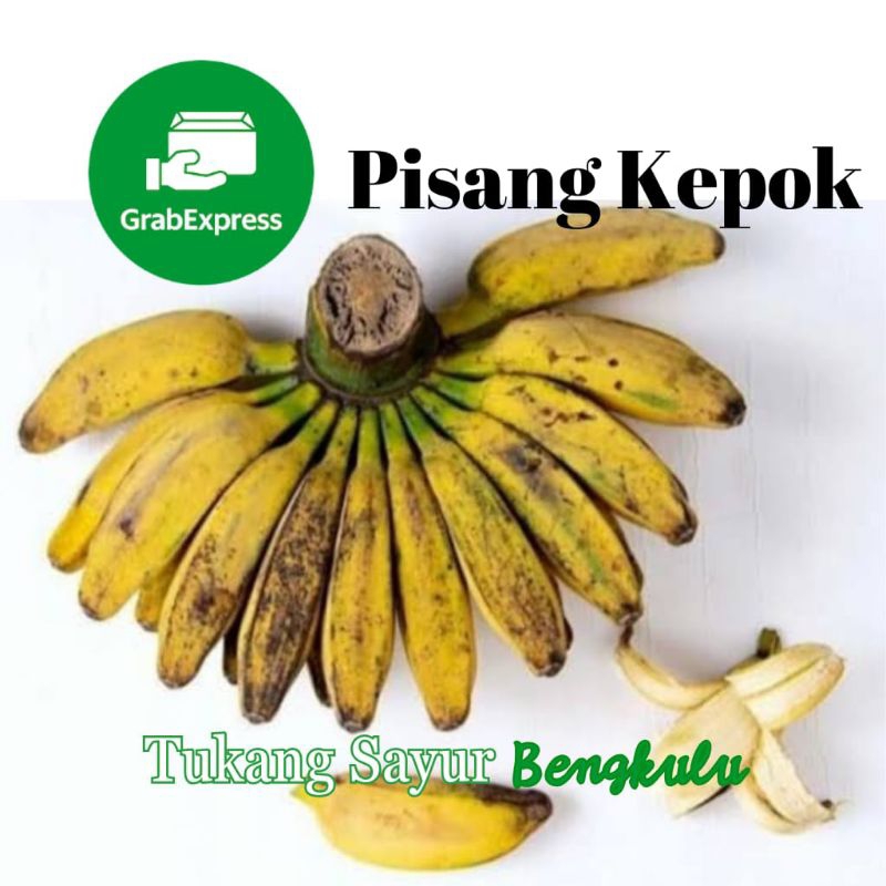 

Pisang Kepok per sisir Grab instan Tukang Sayur Bengkulu